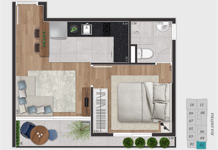 Planta Final 02 29,30m&sup2;