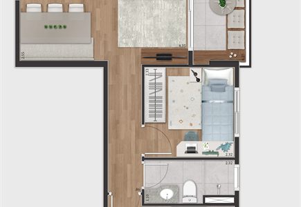 Planta Final 08 47,00m&sup2;